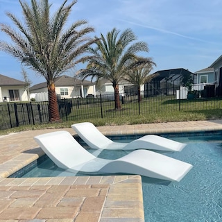 Aqua Outdoors In-Pool Chaise Lounge - Set of 2