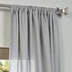 preview thumbnail 32 of 41, Exclusive Fabrics Signature French Linen Sheer Curtain (1 Panel)