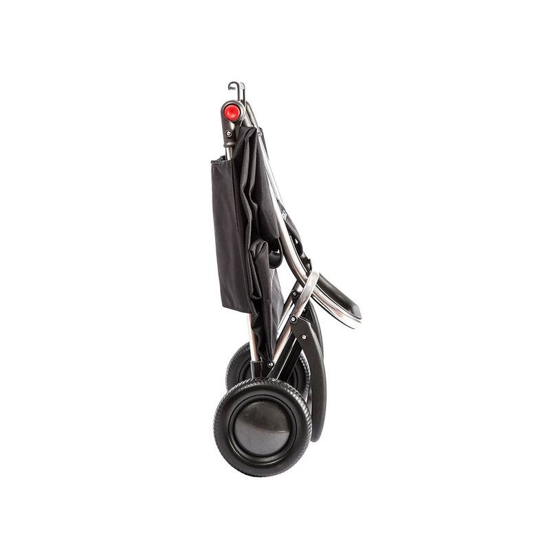 Rolser I-Max MF 4 Wheels 2 Swivelling Foldable Shopping Trolley - 41.34" H x 15.55" W x 12.8" D