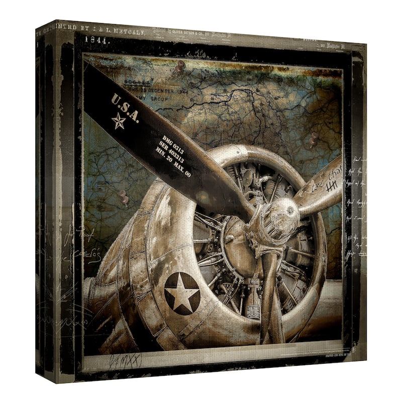 Wing and a Prayer by Art Licensing International Canvas Art Print