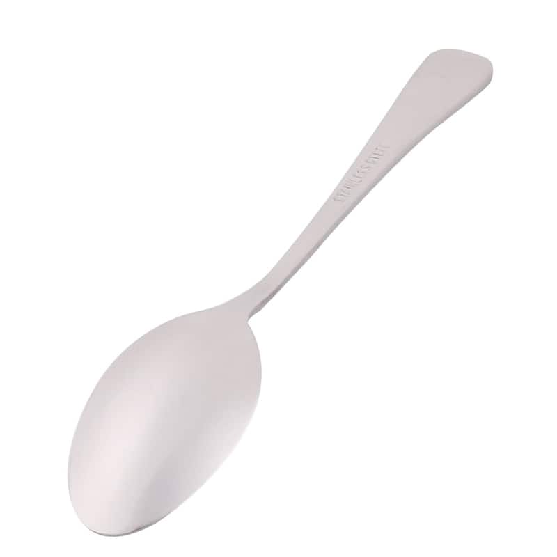 Kitchen Restaurant Stainless Steel Coffee Tea Spoon Silver Tone 12cm Length 6pcs - Silver Tone
