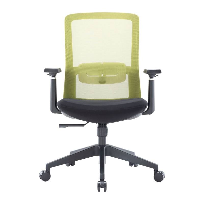 Ingram Contemporary Ergonomic Mesh Office Chair - Adjustable Height & Armrests, Mid-Back Swivel Desk Chair for Home Office