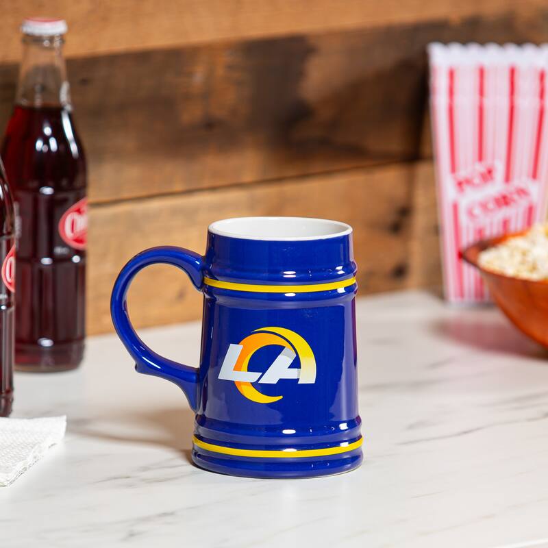 Los Angeles Rams 24 oz Ceramic Stein Mug