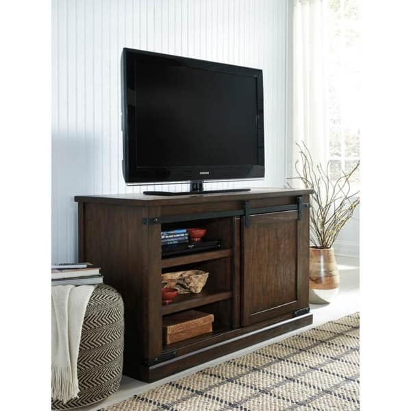 Shop Ashley Furniture W562 28 Budmore Medium Tv Stand W 1 Sliding