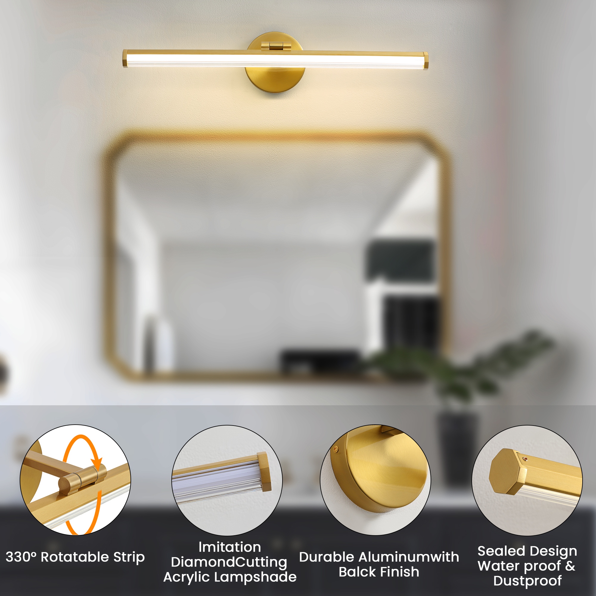 Sealed bathroom light cheap