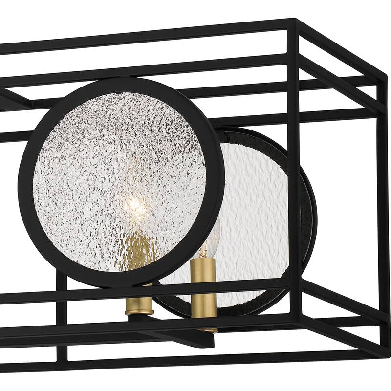 Chalamont 6-Light Earth Black Island Light - Earth Black