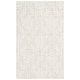 preview thumbnail 26 of 24, SAFAVIEH Handmade Ebony Barba Modern Wool Rug 3' x 5' - Light Blue/Ivory - Rectangle
