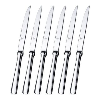 Mepra Steak Knives Gift Box - 6 Pieces - Stainless Steel - Silver