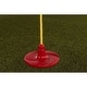 preview thumbnail 3 of 4, Creative Cedar Designs Disc Swing with Rope Red