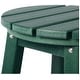 preview thumbnail 56 of 97, Laguna Hdpe All Weather Outdoor Patio 29" Round Bar Stool