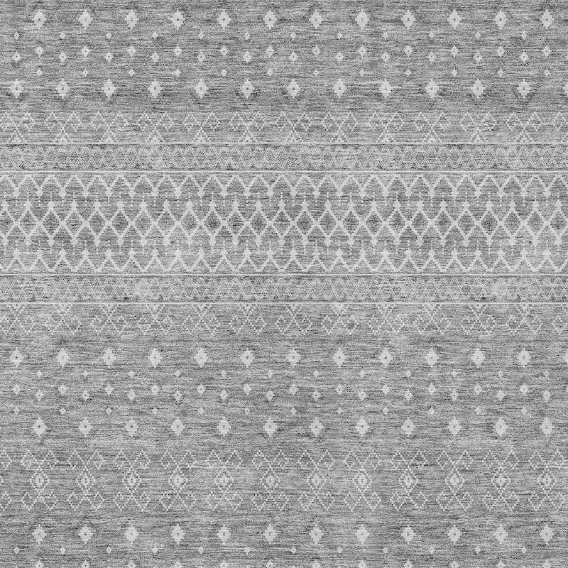 HomeRoots Tribal Transitional Rectangle Outdoor Rug
