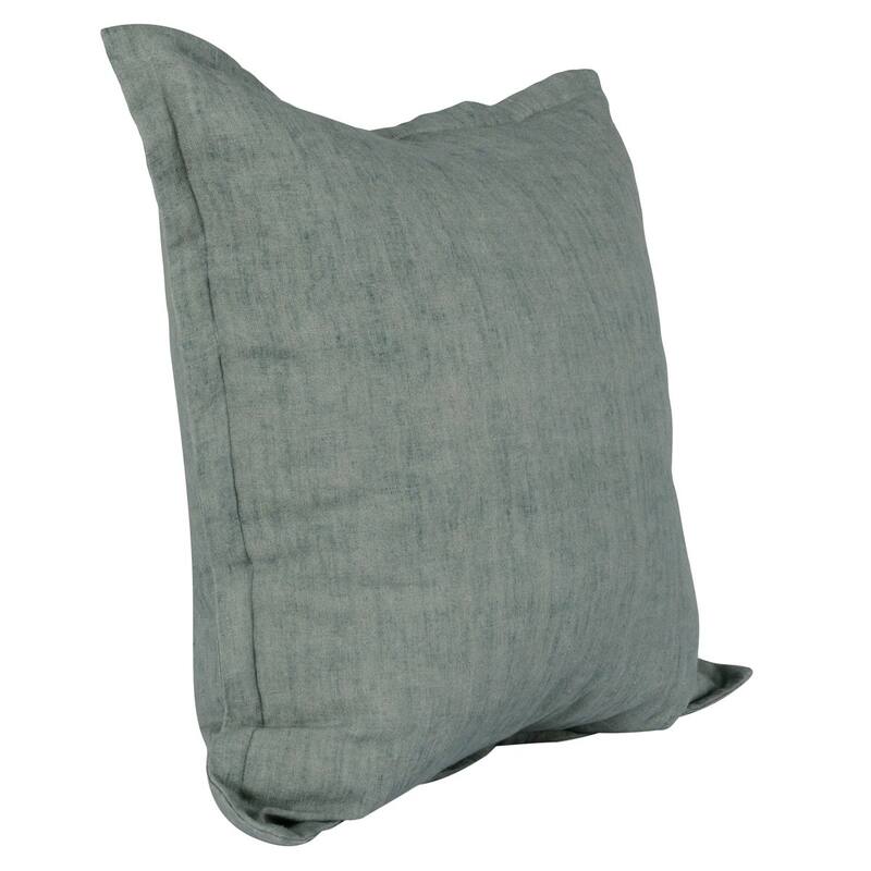 Amy Linen 22-inch Square Throw Pillow, by Kosas Home