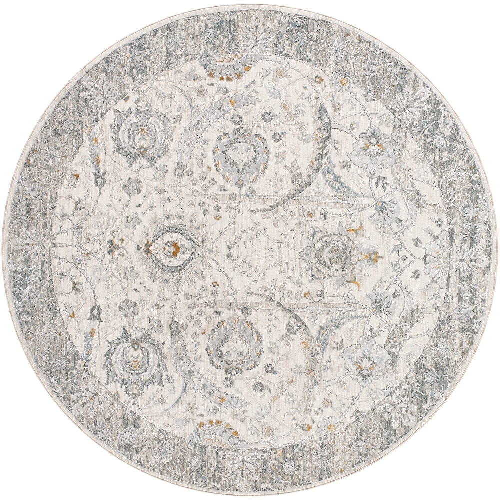 Livabliss Transitional Dresden Medallion Area Rug