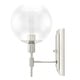 preview thumbnail 12 of 10, Hunter Xidane 1 Light Wall Sconce - Entry, Hallway, Bedroom, Bathroom - Contemporary, Mid-Century Modern, Glam - Damp Rated!