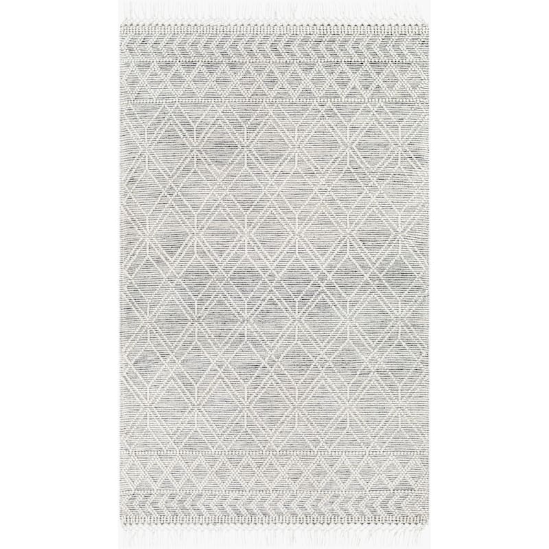Livabliss Bohemian & Eclectic Hemingway Diamond Area Rug
