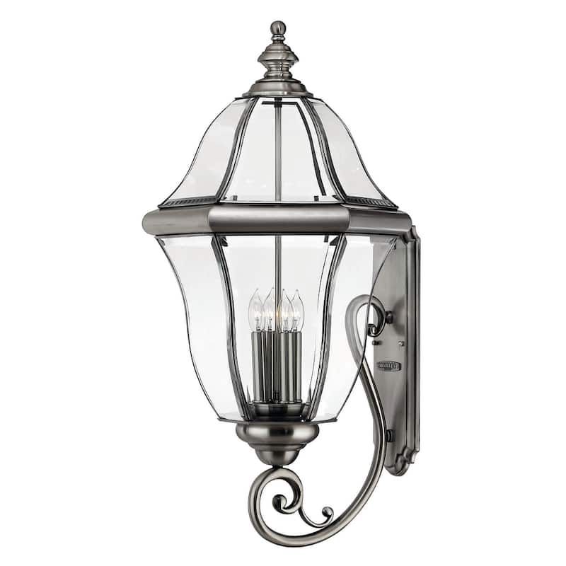 Hinkley Lighting Bromley 3 Light 19-1/4" Tall Outdoor Wall Sconce with