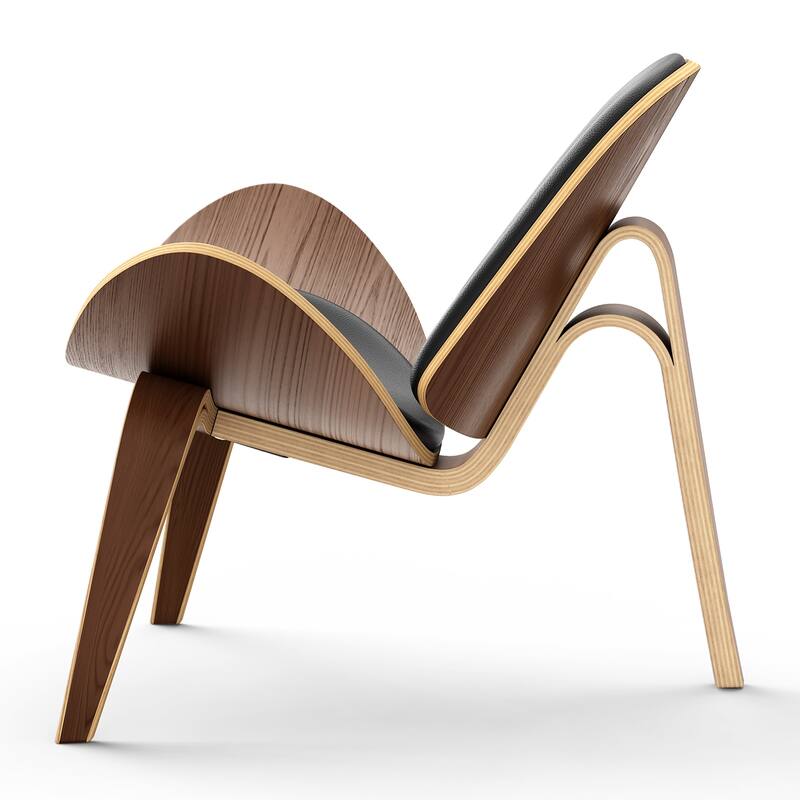 Nordic Style Three-Legged Shell Chair Living Room Chair Furniture