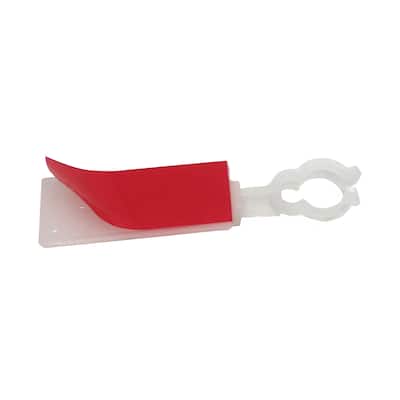 25ct Clear Clay Tile Roof Christmas Light Clips - 9.5"