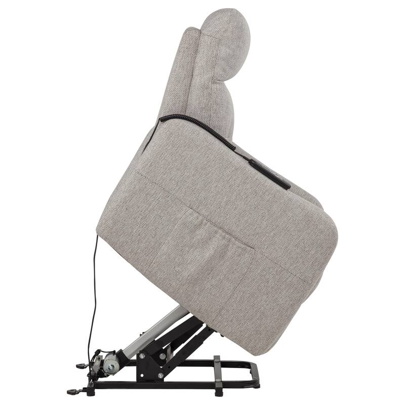 Dayes Upholstered Power Lift Recliner Chair