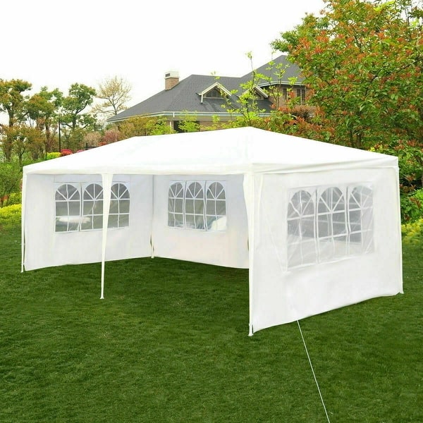 10'x20' Outdoor Party Wedding Canopy Gazebo Pavilion Tent Weather-resistantLY 10'x20' Outdoor Party Wedding Canopy Gazebo Pavilion Tent Weather-resistantLY
