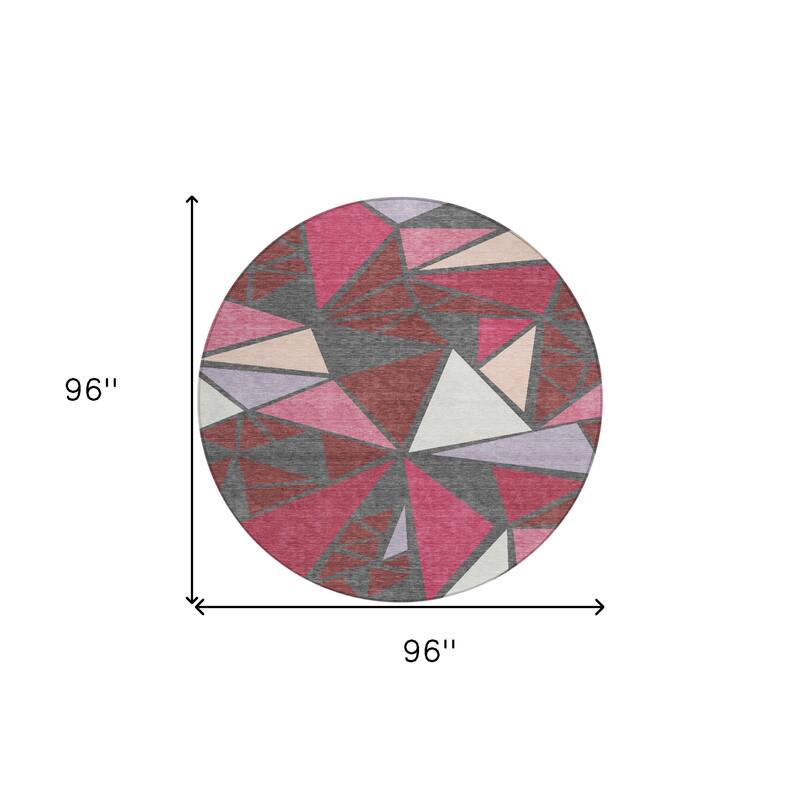 HomeRoots Geometric Transitional Rectangle Outdoor Rug
