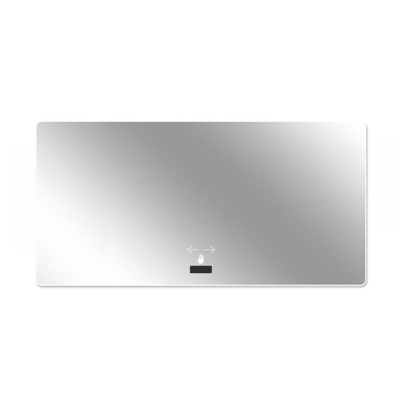 Wall mounted LED lighting mirror