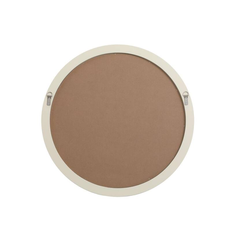 Carson Carrington Labben Round Chevron Mirror