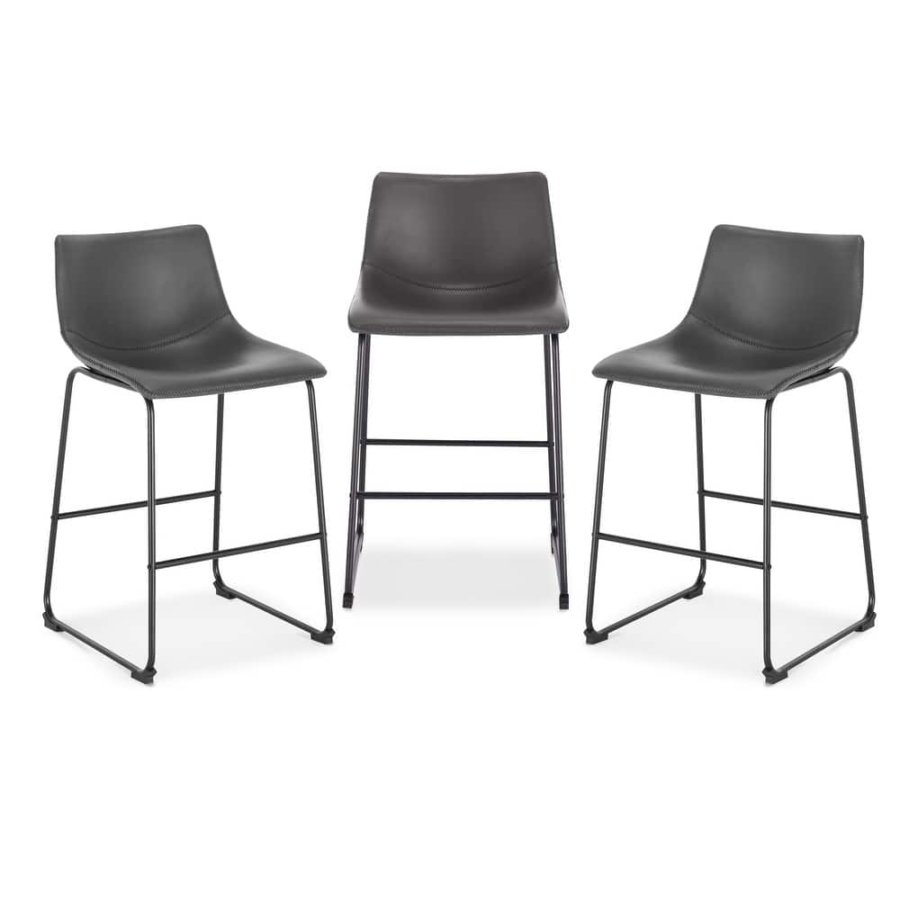 EdgeMod Brinley Counter Stools (Set of 3)