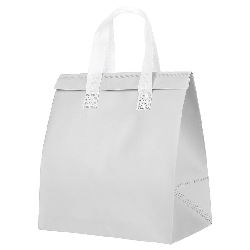 Insulated Take Away Bags, 15 Pcs Thermal Bags 9.4 x 5.9 x 10.2 Inch