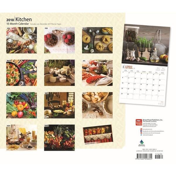 Shop Kitchen Wall Calendar Cooking By Browntrout Free Shipping