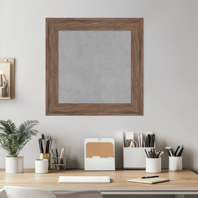 Amanti Art Pia Medium Brown Framed