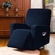 preview thumbnail 11 of 91, Subrtex Stretch Recliner Silpcover Jacquard Lazy Boy Chair Covers Navy