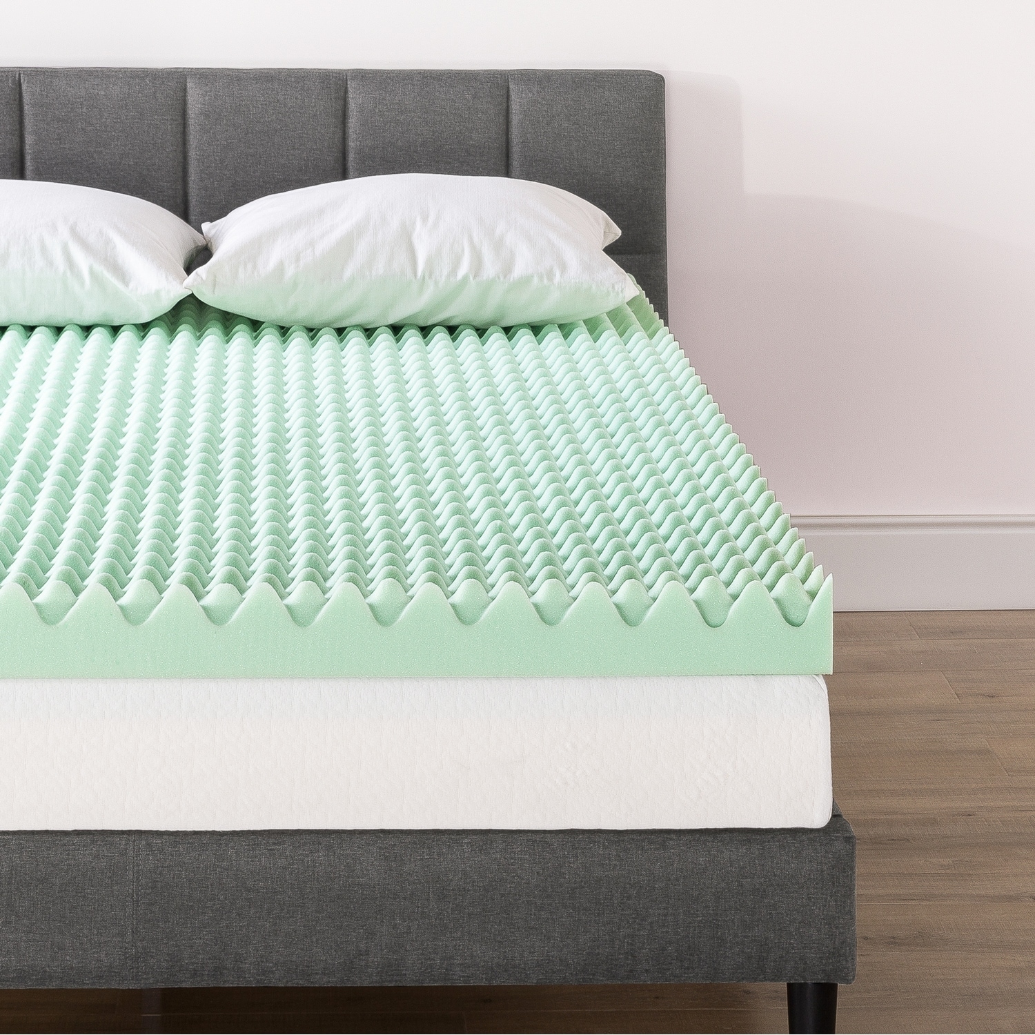 4 inch egg crate mattress topper hot sale