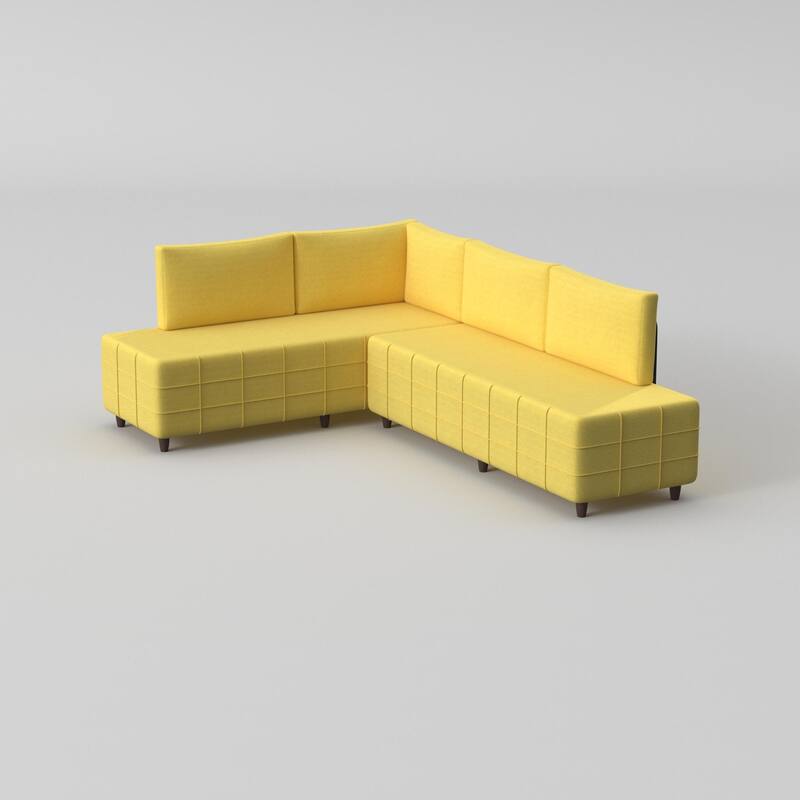 Modern Upholstered Sectional Sofa