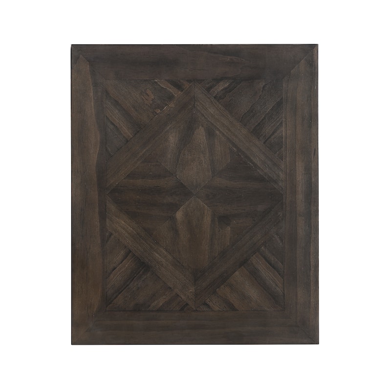 Varlet Rectangular Wood Chairside Table