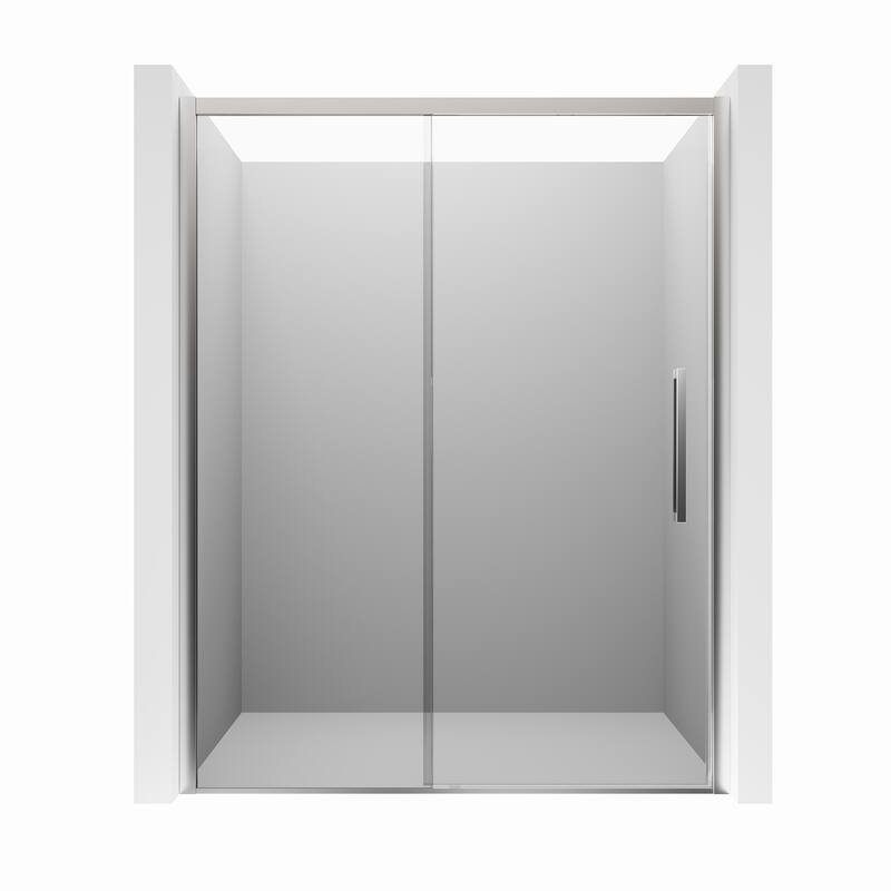 CASAINC 60 in. W x 76 in. H Sliding Framed Shower Door with SGCC Certification