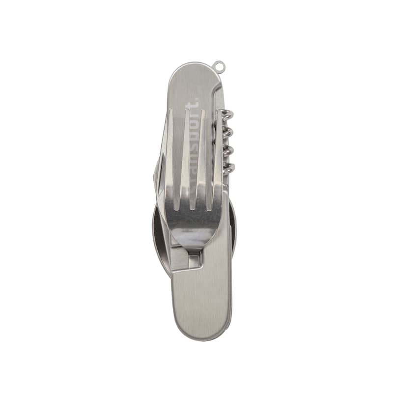 Stansport Folding Knife, Fork, Spoon Multi-Tool