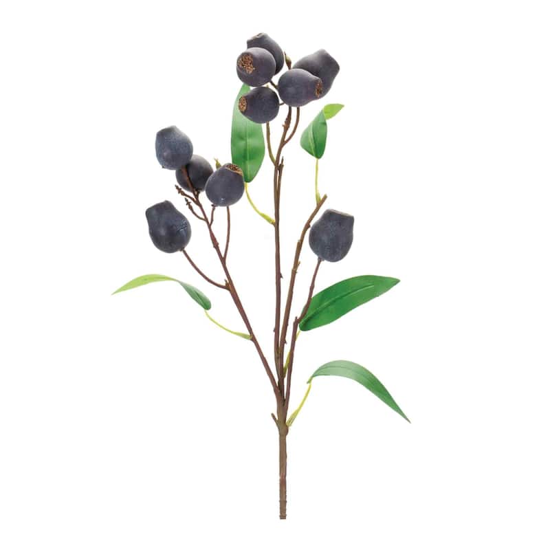 Set of 6 Plum Pod Artificial Christmas Sprays 27"