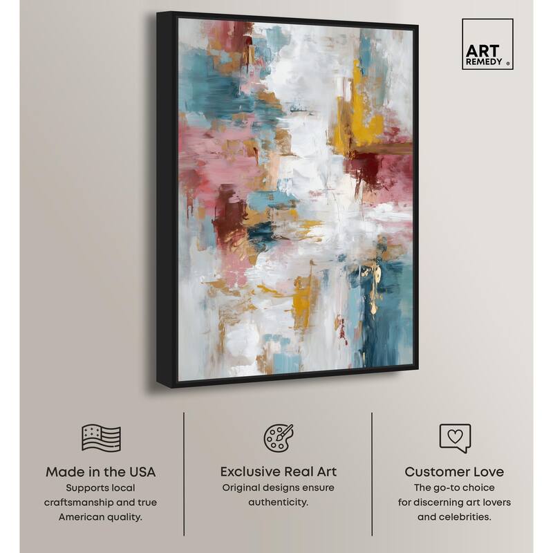Warmth and cool II Canvas by Art Remedy