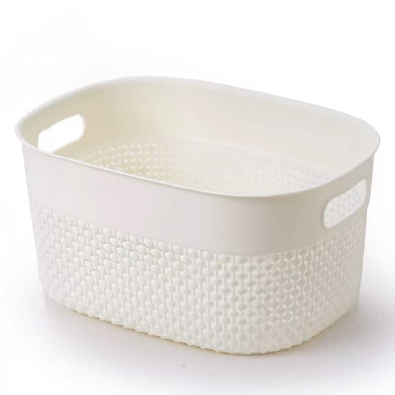 HANAMYA Storage Basket Organizer with Handle, Set of 4 - 3 Liter, Set of 6