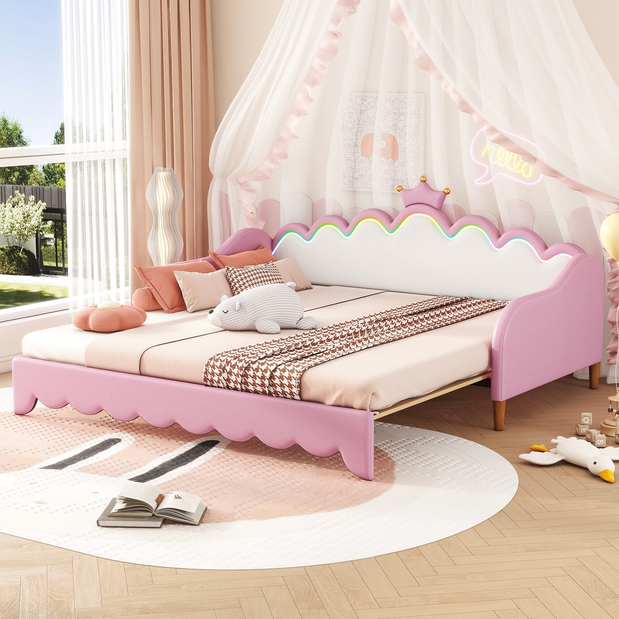 White princess twin bed cheap