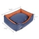 preview thumbnail 31 of 33, Pets Washable Dog Bed for Small / Medium / Large Dogs - Durable Waterproof Sofa Dog Bed with Sides