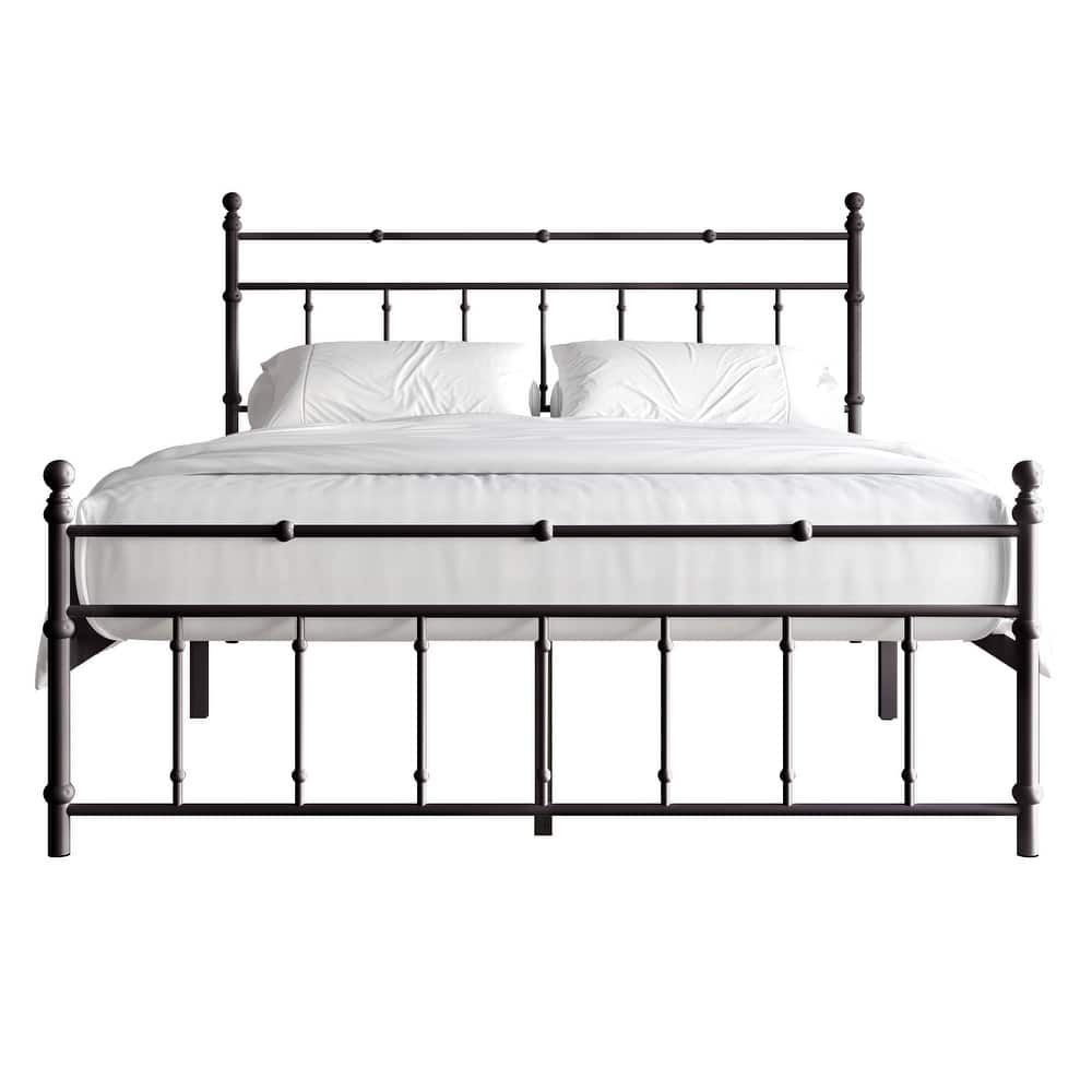 CraftPorch Victoria Style Metal Platform Bed
