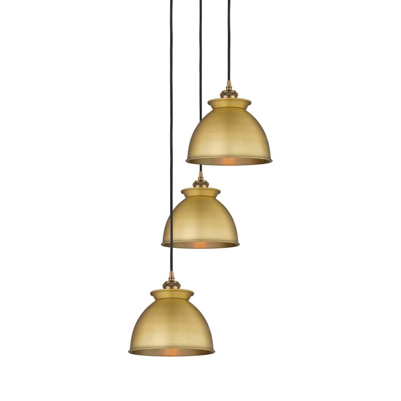 Innovations Lighting 113B-3P-30-15 Adirondack Pendant Adirondack 3 - Brushed Brass