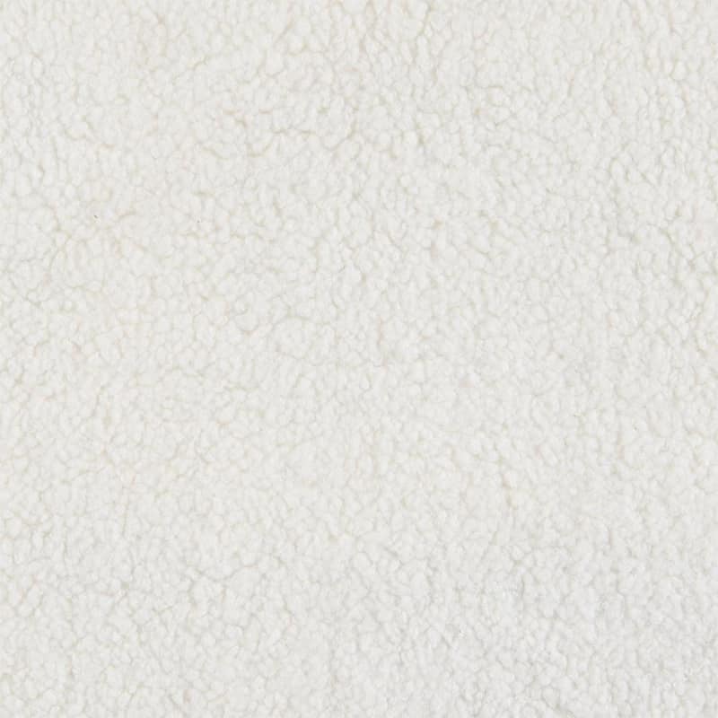 Fabric Upholstered Accent Chair with One Accent Pillow in Natural and Black