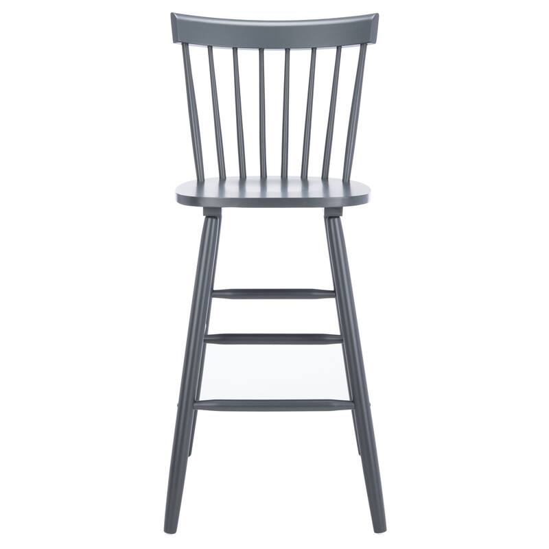 SAFAVIEH Belva 30-inch Spindle Farmhouse Bar Stool (Set of 2) - 20" W x 21" D x 44" H - 20"W x 21"D x 44"H