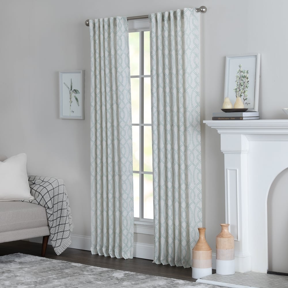 Miller Curtains Gardner Hidden Back Tab Rod Pocket Panel