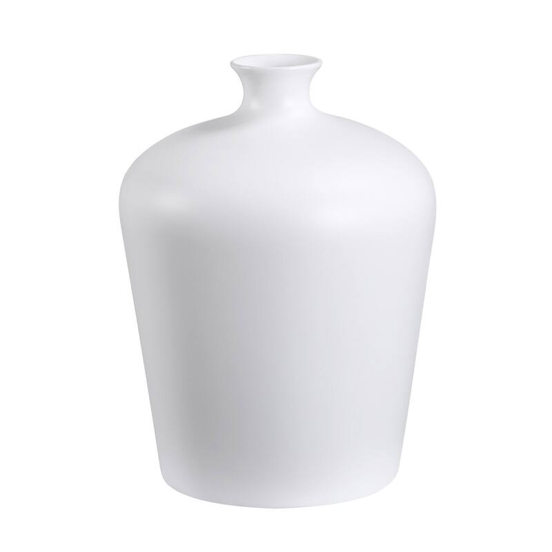 Renwil Alfano Ceramic Vase, Matte White