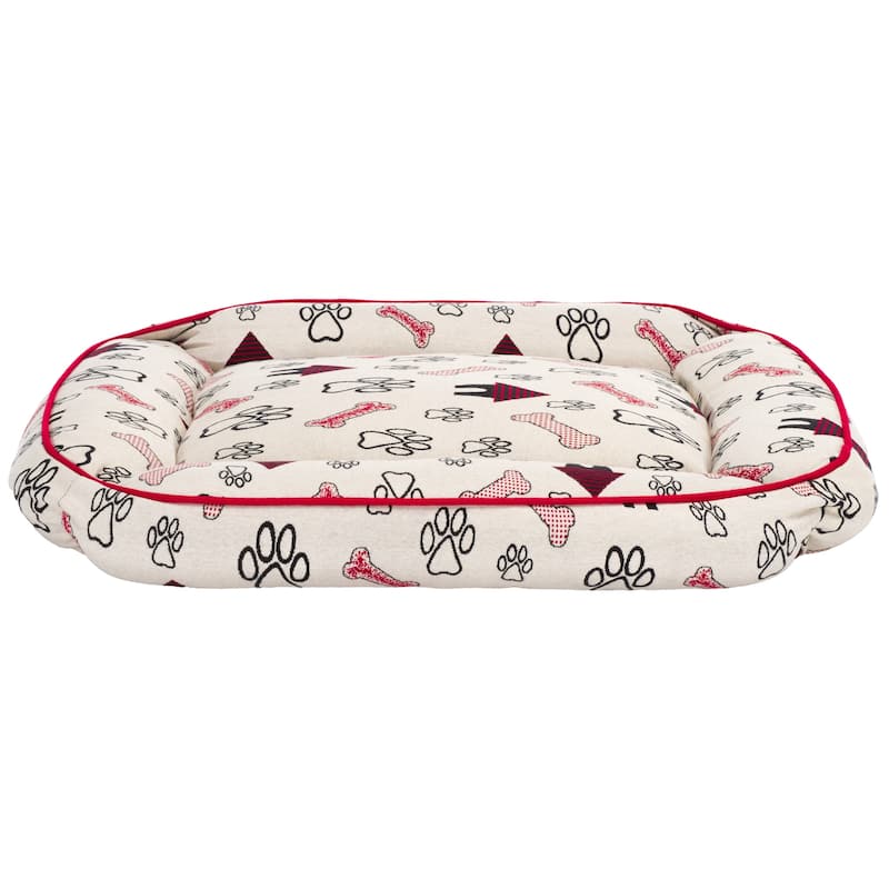 SAFAVIEH Pet Collection Genji Dog Bed