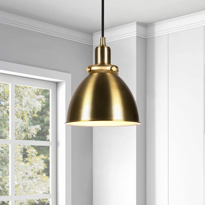 Madison pendant in Brass
